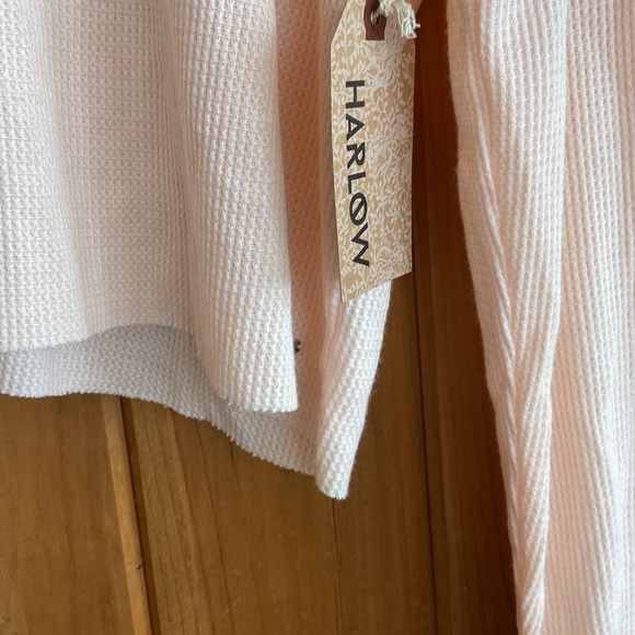 NWT Harlow cropped waffle long sleeve - Picture 8 of 8